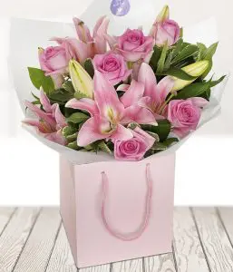 Rose and Lilly Classic from Every Bloomin Thing Florist Glasgow